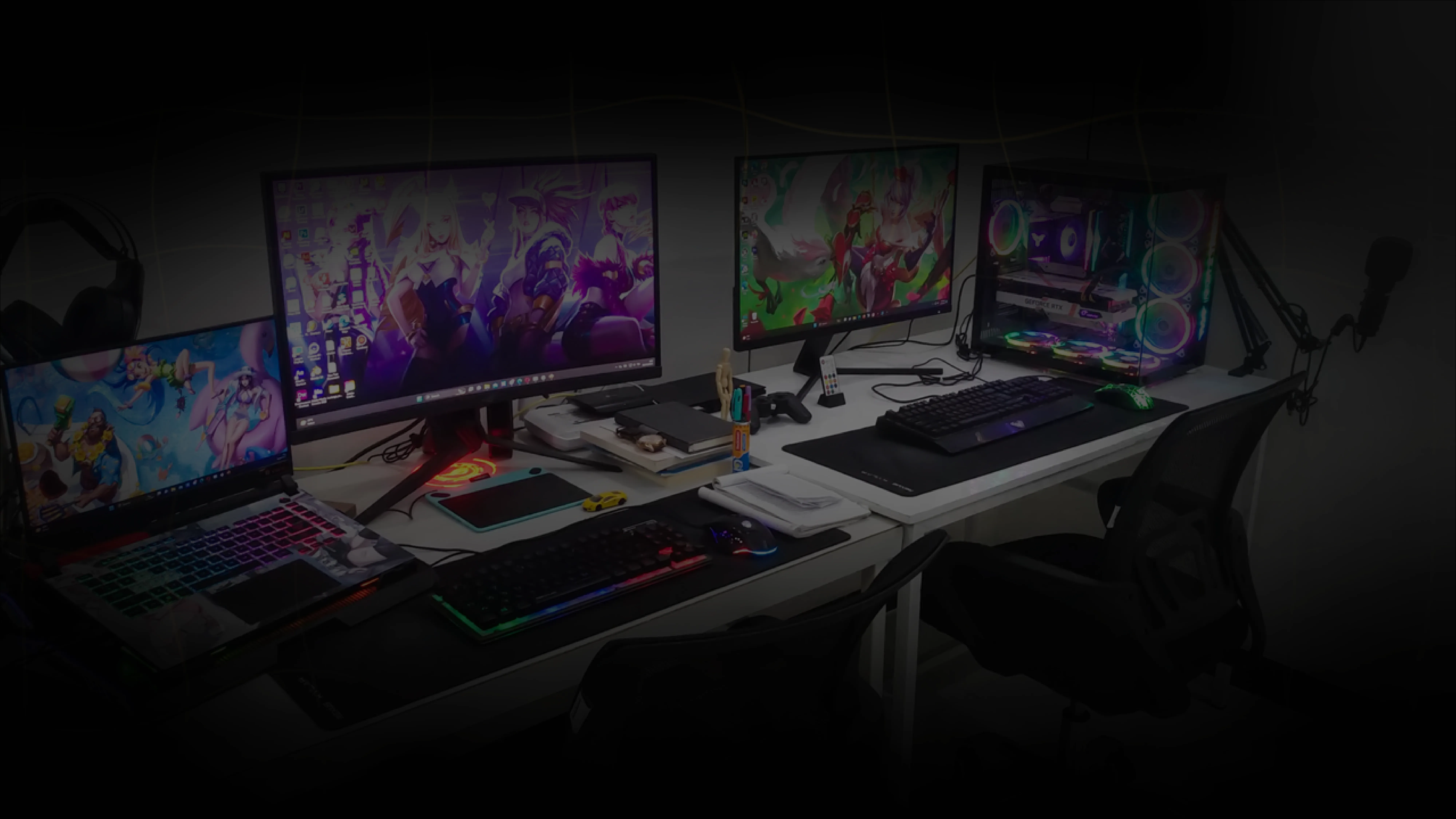 Latest Works Background