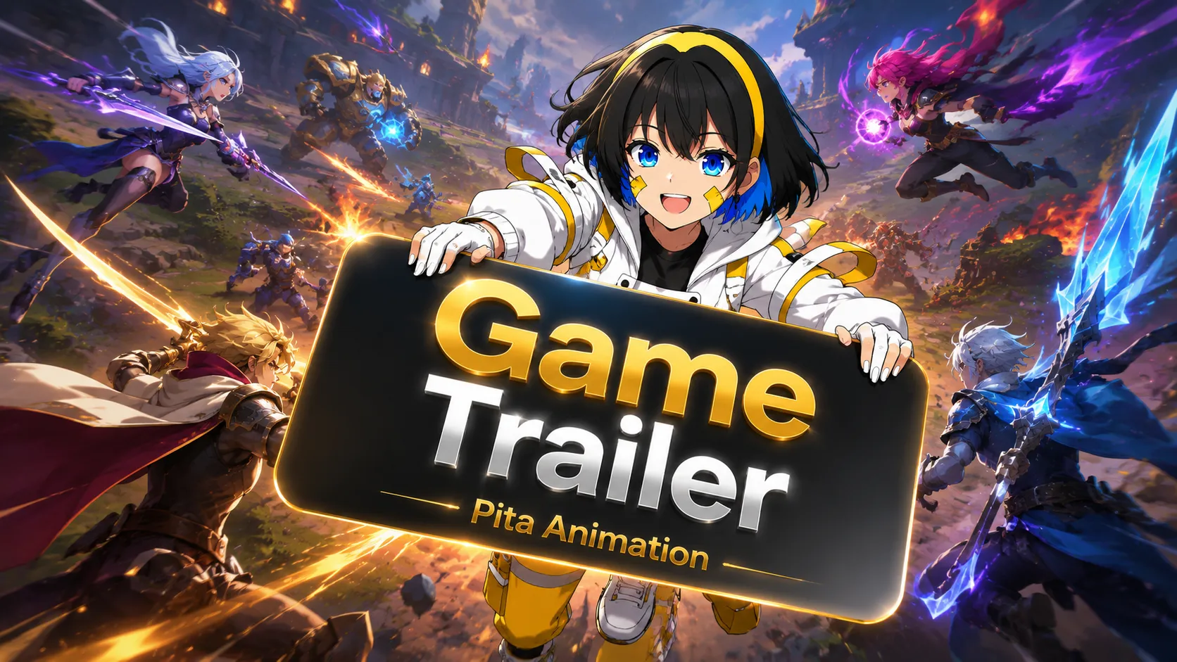 Game Trailer Animation